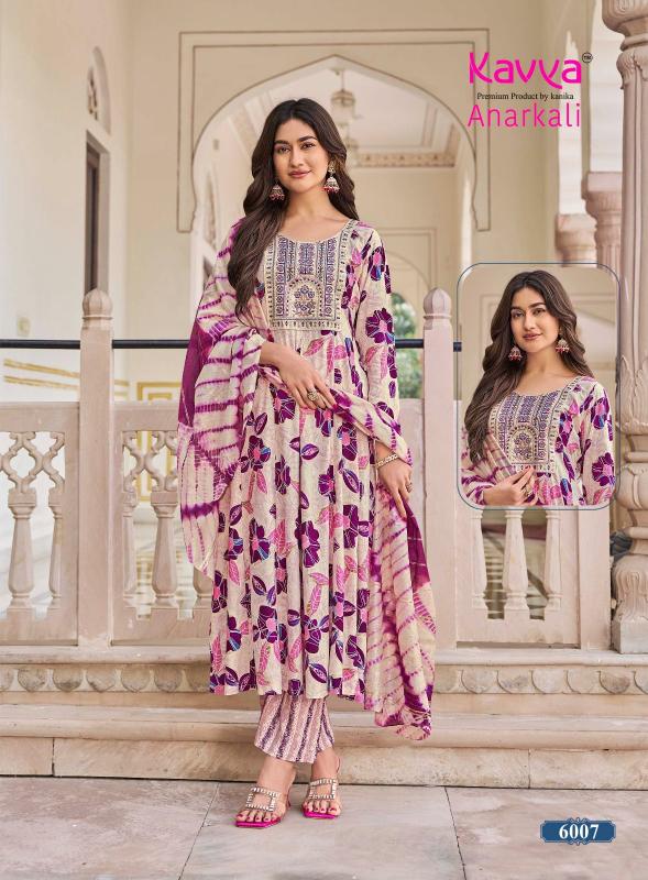 Kavya anarkali vol 6 kurtis wholesale online